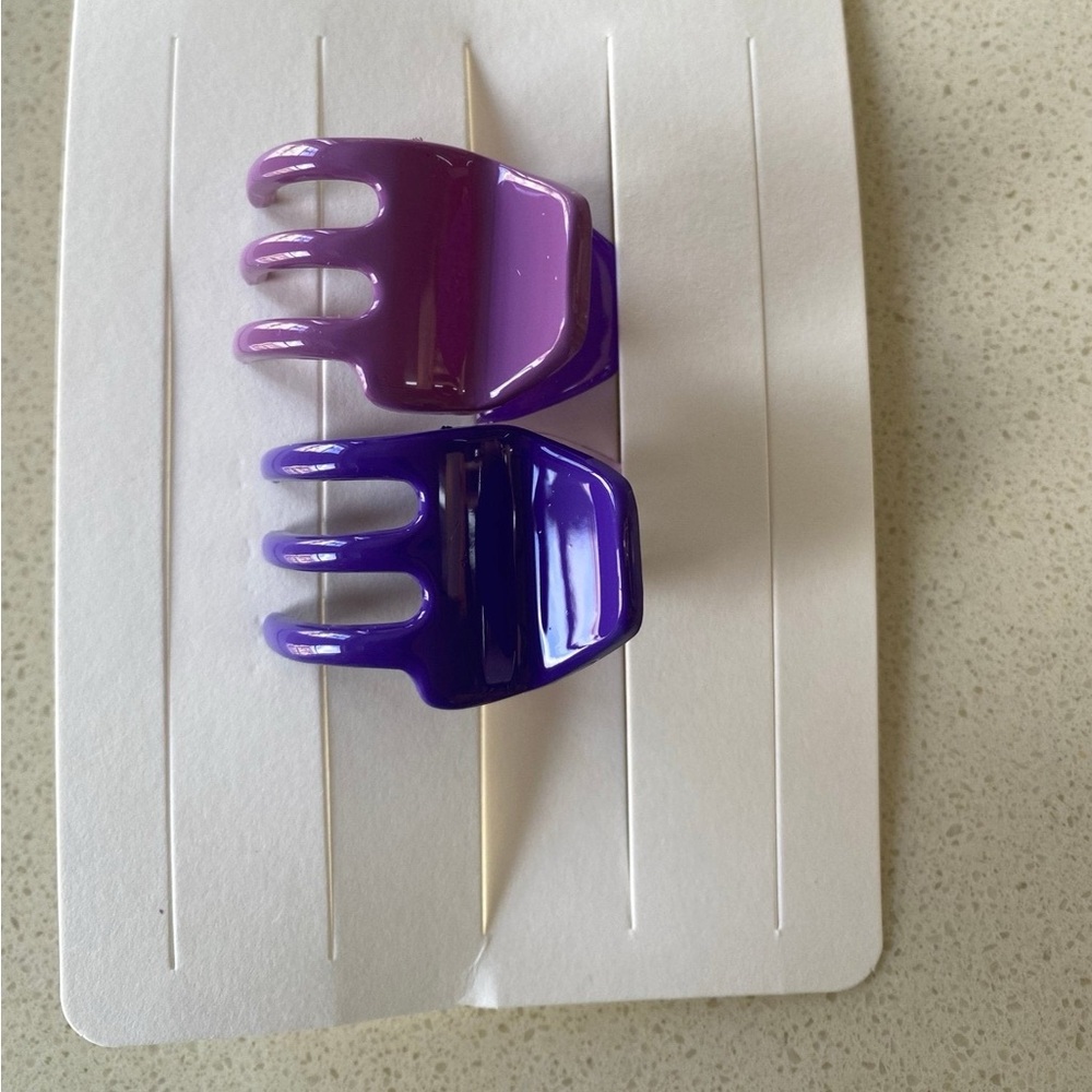 Tiepology Small Square Hair Clip Set